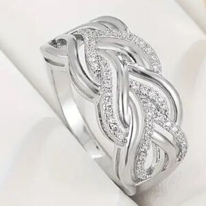 NEW White Gold Diamond Ring